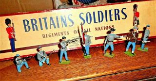 Britains Toy Soldiers Civil War Confederate Infantry No 2060