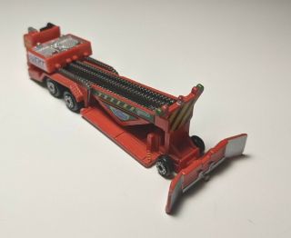 Vintage Galoob Micro Machine Tractor/truck Pulling Sled Tnt Vhtf