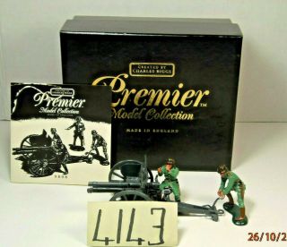 Premier 9808 German 7.  7cm Gun & Detachment Soldiers,  Ob