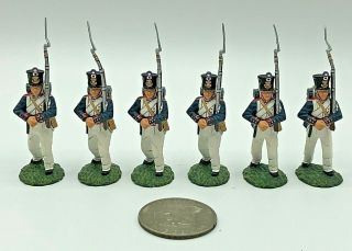 (6) Vintage 54mm Frontline Lead Metal French Napoleonic Toy Soldiers 1998 Exc