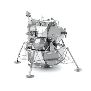 Metal Earth 3d Laser Cut Model Kit Nasa Apollo Lunar Module 2 Sheets