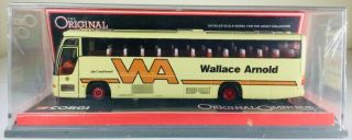 Corgi Ooc 1/76 Wallace Arnold Plaxton Excalibur Coach Bus Diecast Model 43801