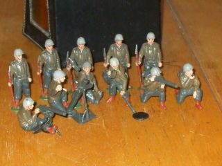 Timpo Ww2 Us Troops In Various Poses Toy Soldiers