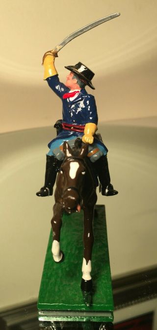 Trophy Of Wales: American Civil War Set In Acw Range - Union Officer On Horse