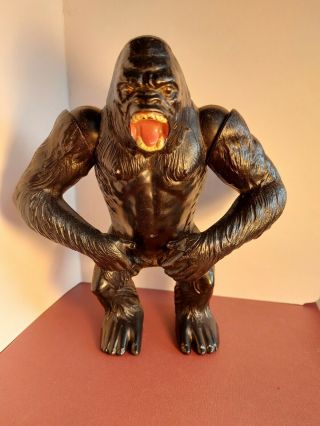 1973 Big Jim King Kong Gorilla Action Figure 8 " Mattel Arm Action