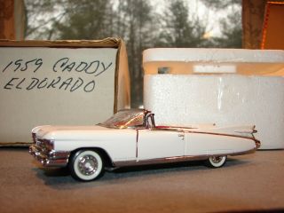 Franklin Classic Cars Fifties 1959 Cadillac Eldorado Biarritz1:43 Diecast