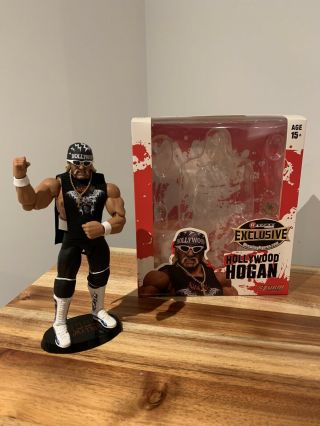 Storm Collectibles Hollywood Hulk Hogan Ringside Exclusive Wwe Elite Nwo Mattel