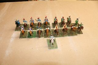 1/72 Painted Soldiers,  French General Staff,  Napoleonic Wars,  Hand Painted