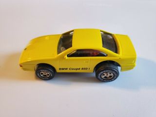 Vintage Yellow Darda Bmw Coupe 850i West Germany Car