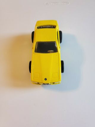 Vintage Yellow DARDA BMW Coupe 850i West Germany Car 2
