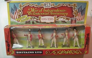 Britains Ltd War Of Independence Bi - Centennial 5156 British Infantry,  8