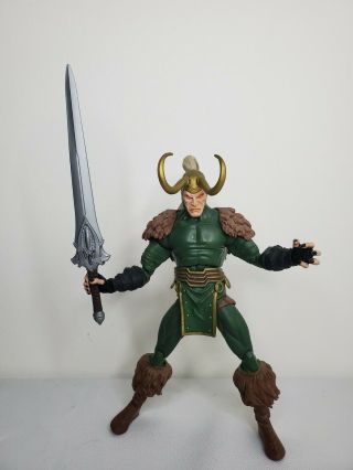 Marvel Legends Comic Series Loki 6 " 2011 Thor Movie Walmart Exclusive Figure Htf