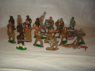 Soldiers,  Manoil,  Barclay,  24 Figurers,  1930 