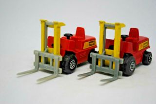 Matchbox SuperFast 2 x No:15 LANSING BAGNALL FORK LIFT Various COLOR Combination 3