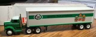 Winross White 9000 Lucky Leaf Tractor/trailer 1/64