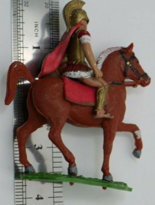 Vintage Greece Aohna Pal Ancient Greek Mounted Cavalry Toy Soldier Incomplete
