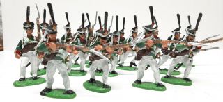 16 Painted Napoleonic Wars Russian Grenadiers 1812 1:32 54 Mm Waterloo