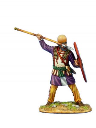 First Legion: Ag049 Persian Warrior With Spear And Shield