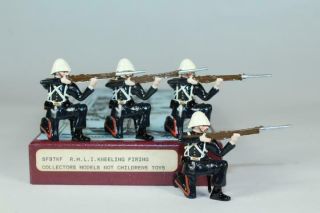 Steadfast Toy Soldiers 54mm Royal Marine Light Infantry Set - Sf97kf Trophy