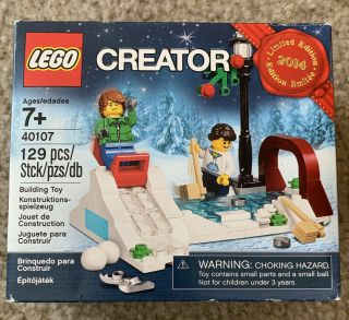 Lego 40107 Holiday Winter Skating Scene 2014