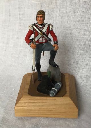 Chas Stadden /lasset Military Figure.  British Infantry Private.  1815.  Pro Painted