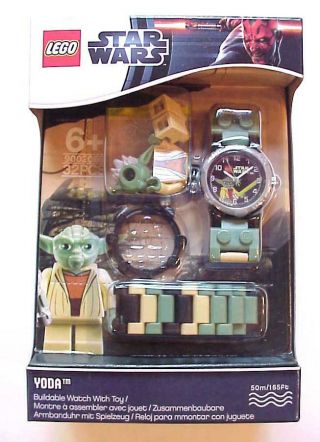 Star Wars Lego Buildable Wrist Watch Set Yoda 9002069 Minifigure C - 10 Mimb