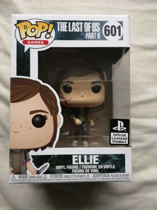 Ellie Funko Pop Games The Last Of Us Part 2 Zombie Sony Playstation 601 1
