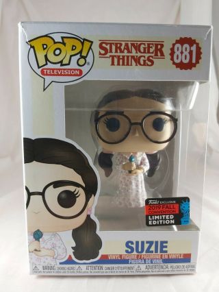 Television Funko Pop - Suzie - Stranger Things - Nycc Exclusive - No.  881