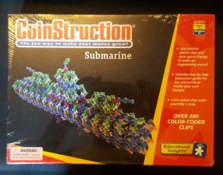Educational Insights Coinstruction Submarine