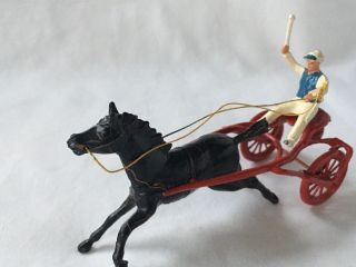 T&s Sons British Made England Lead Harness Race Horse Sulky Jockey Driver Set 2