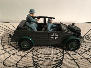 Vintage Britains Deetail Ltd German Army Scout Car Kubelwagen Wwii