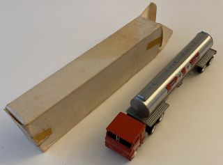 Winross Models P.  I.  E Pacific Intermountain Express Tanker Red Cab Semi - Truck S7