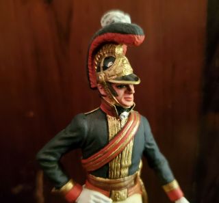 Tradition Of London Officer Royal Horseguards Hand Painted Metal Figure Stadden