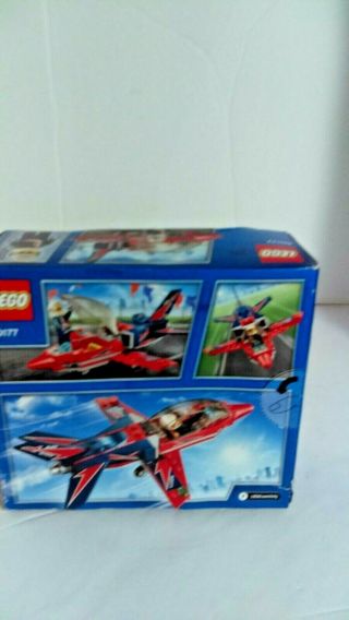 LEGO City 60177 Airshow Jet Building Toy Set Airplane 3