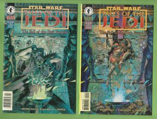 Ll1.  Set Of 1997 Star Wars Tales Of The Jedi Comics - Fall Of Sith Empire