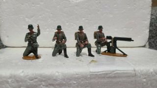 World War 1 German Machine Gun Crew Diorama Tommy Atkins Toy Army Workshop