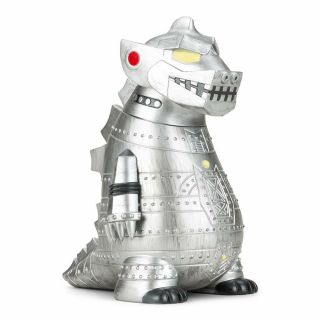 Kidrobot X Godzilla 8 " Battle Ready Mechagodzilla Designer Urban Vinyl Art Toy