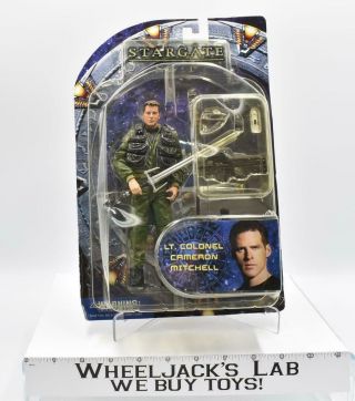 Lt.  Colonel Cameron Mitchell Stargate Sg - 1 Diamond Select Toys Series 3