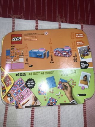 LEGO DOTS Desk Organizer 405 Piece Arts & Crafts For Kids Create 41907 2