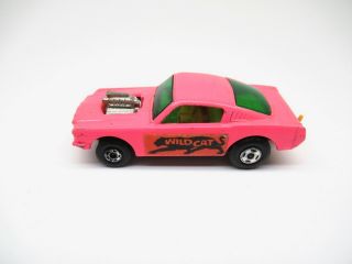 Matchbox Superfast 8 Pink Mustang Wildcat Dragster