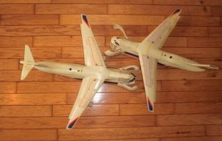 Two Vintage Hot Wheels Mattel Cargo Jet Planes 1982