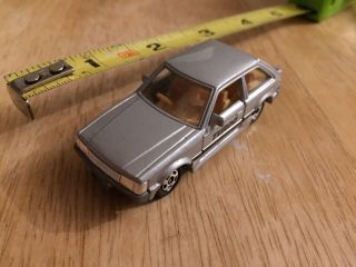 Tomica Pocket Car - Tomy - Mazda Familia 1500xg - Silver - Vintage Diecast