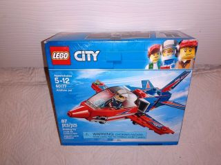 Lego City Airshow Jet Building Kit 60177 (87 Piece) - Factory