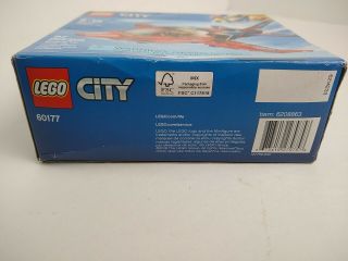 LEGO City Airshow Jet Building Kit 60177 (87 Piece) - Factory 3