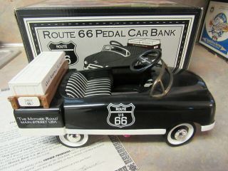Crown Premiums Route 66 1948 Bmc Pedal Car Bank 1/6 Scale