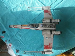 Hasbro Star Wars 1998 Power Of The Force X - Wing Fighter Potf Fx Sounds Vintage