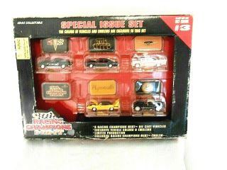 1996 Racing Champions Special Issue Set 3 Diecast 5 Car Set 1/64