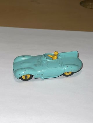 Vintage Dinky Toys Jaguar Type D 238 W/yellow Hubs 1:43