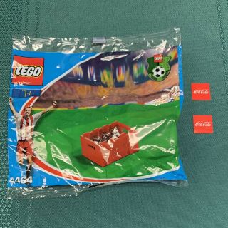Lego 4464 Bottle Case 2 Stickers Coca Cola Japan World Cup (soccer Football)