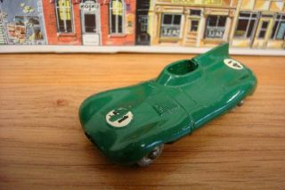 Vintage Lesney For Matchbox,  Green Jaguar D - Type 41 W/grey Wheels`rare